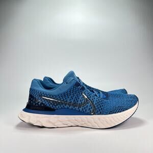 Nike React Infinity Run Flyknit 3 Dutch Blue Road Running Shoes Men's Size 13